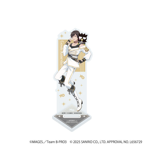 『B-PROJECT~熱烈*ラブコール~×サンリオキャラクターズ』アクリルスタンド03/金城剛士×バッドばつ丸(等身イラスト)